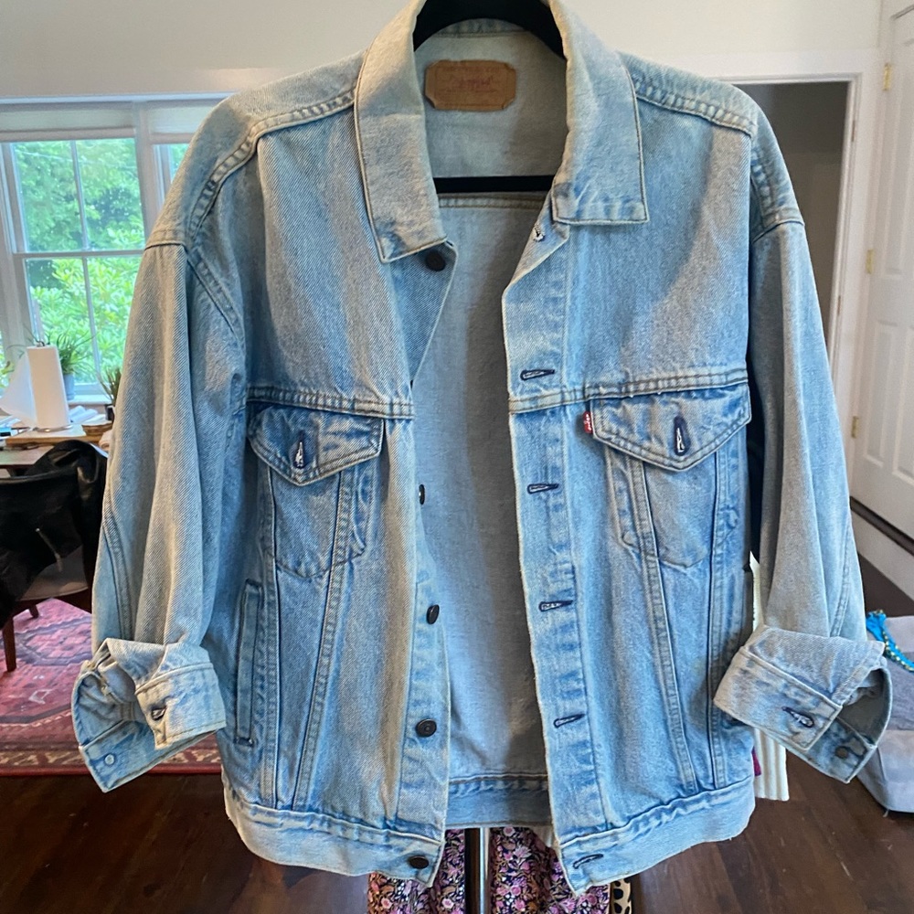 Levi oversized denim jacket